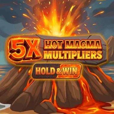 5x Hot Magma Multipliers game tile